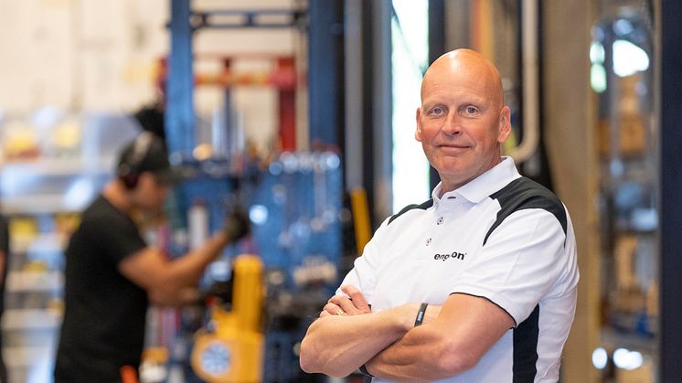 Krister Blomgren, VD på Engcon Holding