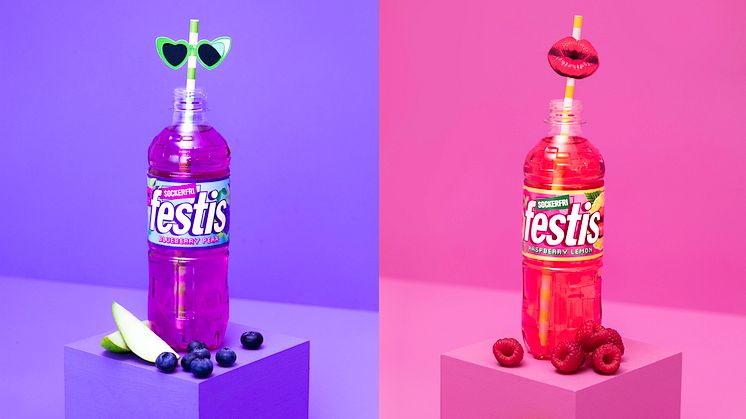 Äntligen lanserar Festis sockerfria smaker – säg hej till Raspberry Lemon och Blueberry Pear!