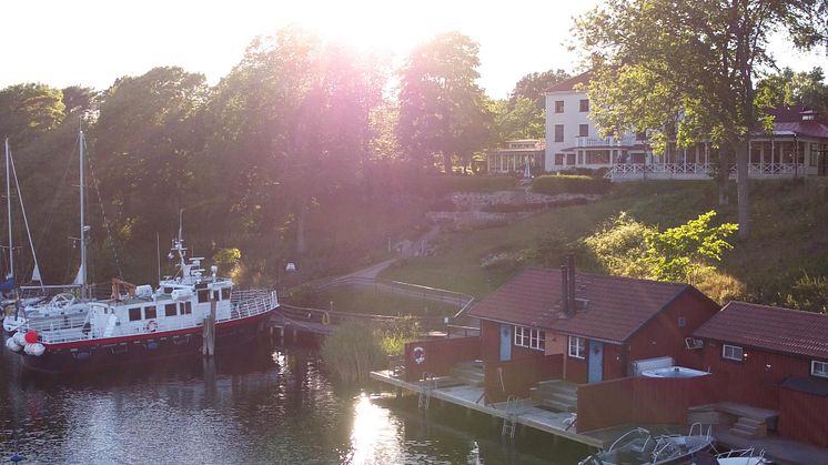 Smådalarö Gård, utsikt över Hemviken