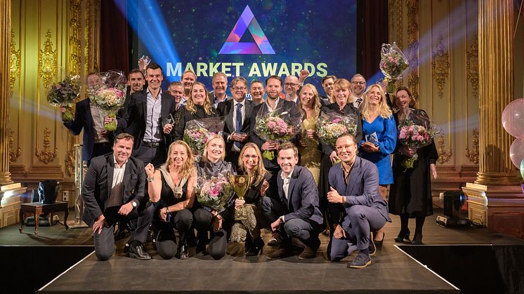 Alla vinnare i förra årets Markets Awards. Nu är årets finalister utsedda. 