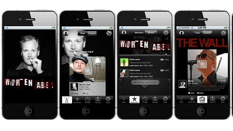 EMI Norden lanserer fan-apper med Spotify