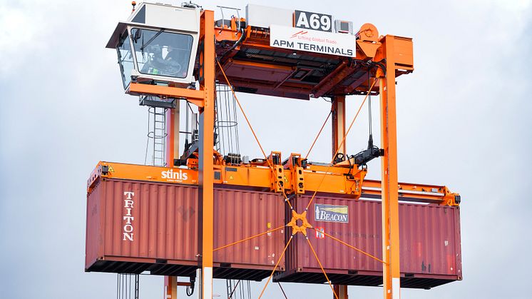 APM Terminals i Göteborg investerar i nya grensletruckar