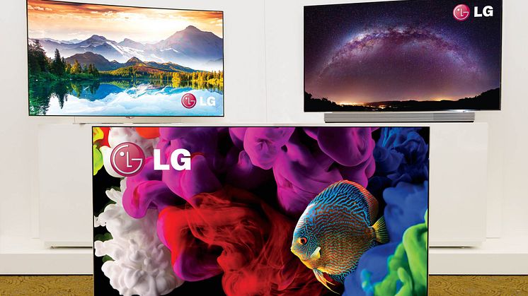 LG GÖR TV-TITTANDET SKARPARE MED 20 NYA ULTRA HD-TV UNDER 2015 – FRÅN 4K UPP TILL 8K