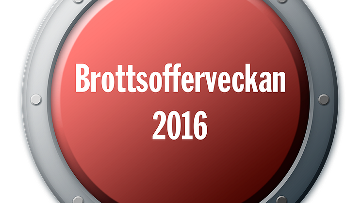 Inbjudan till Nationella Brottsofferveckan 2016 (15-19/2)