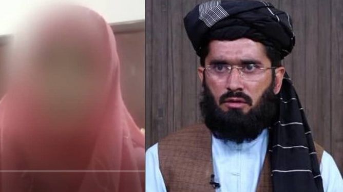 Elaha tvingades gifta sig med talibansk f.d. hög tjänsteman. Hon la ut en video och berättade. *)