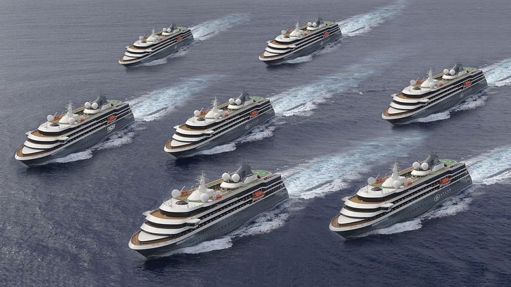 Four new Kongsberg Maritime-equipped ships will soon be added to Mystic Cruises’ fleet  of adventure cruise vessels, bringing the total to seven