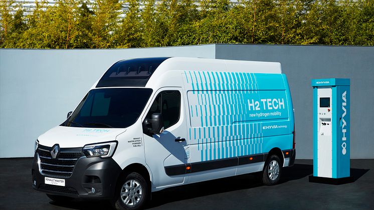 Første Renault Master på brint