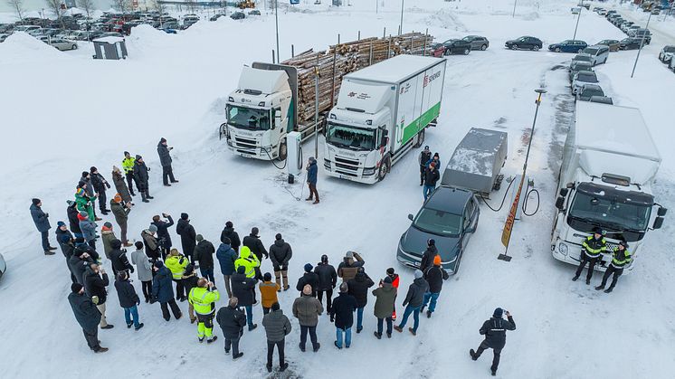 Invigning laddstation Västerslätt 2