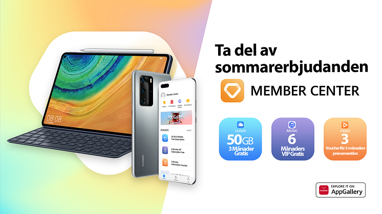 Sommarerbjudanden på Huaweis tjänster