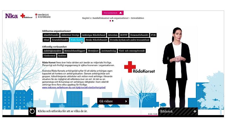 Introduktion till webbutbildningen Anhöriga i fokus