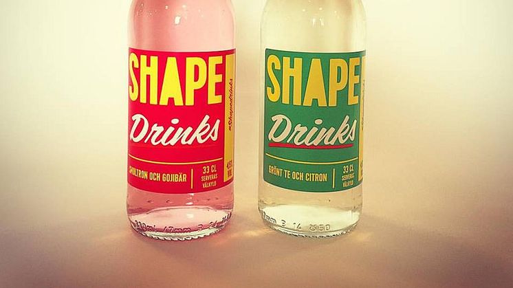 Företag på Krinovas Innovationsarena: SHAPE Drinks lanserar sin första produkt på Systembolaget