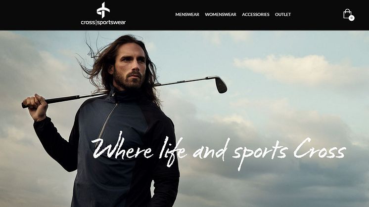 Cross Sportswear lanserar ny webbshop 