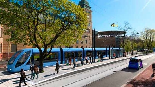 Trikkebyen Oslo skal realiseres: Trikk på Ring 2