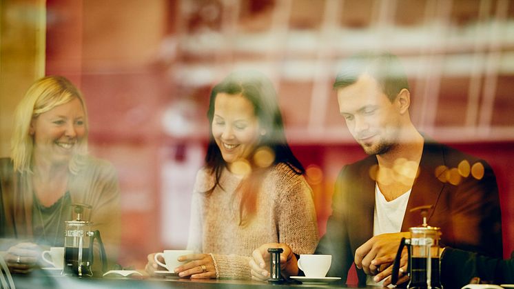 Trendigt presskaffe går hem hos unga