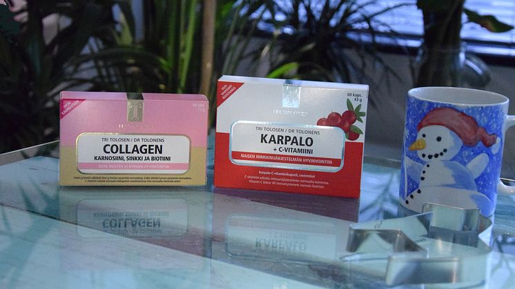 Tri Tolonen Collagen ja Karpalo+C