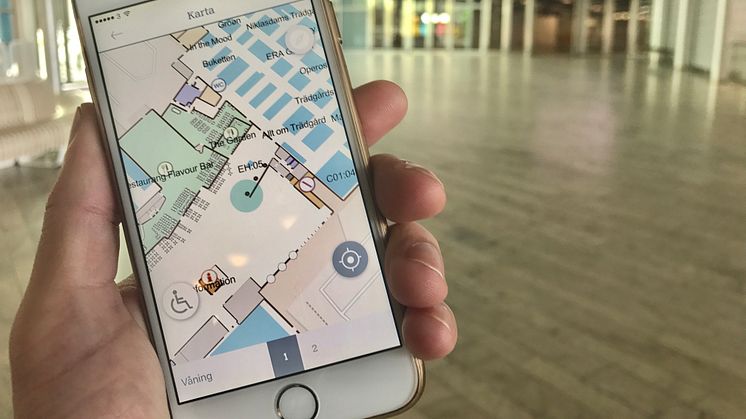 Lättare att hitta rätt med Stockholmsmässans nya mobilapp