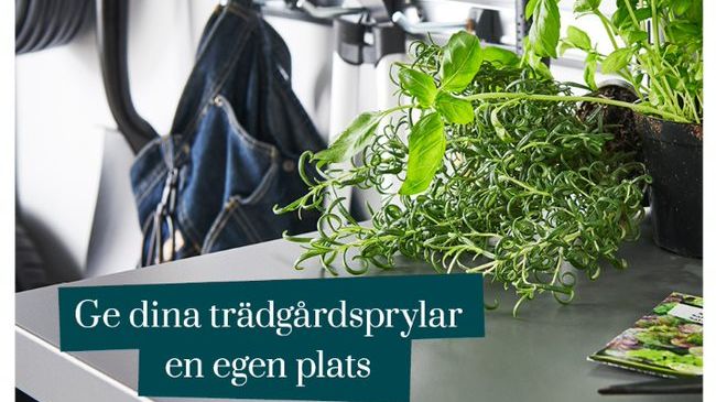 Elfa_Smart förvaring för trädgårdsredskap