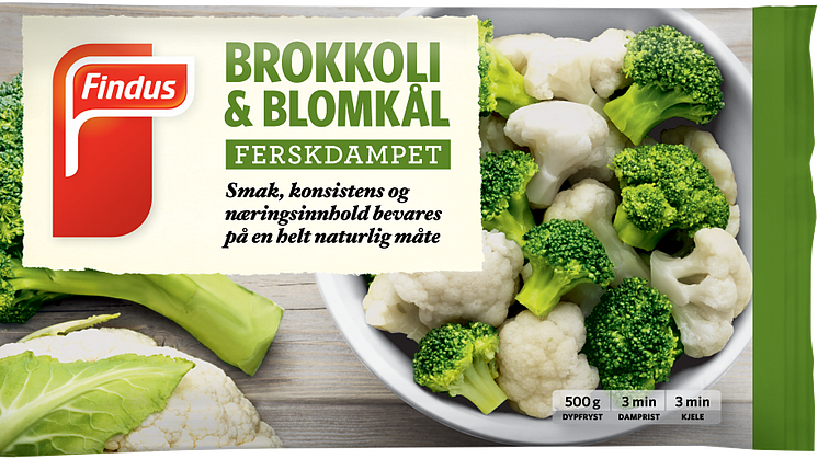 Findus Brokkoli og blomkål