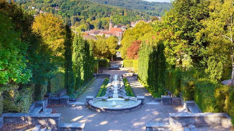 Baden-Baden:  Vandkunstanlæg Paradies ved Annaberg
