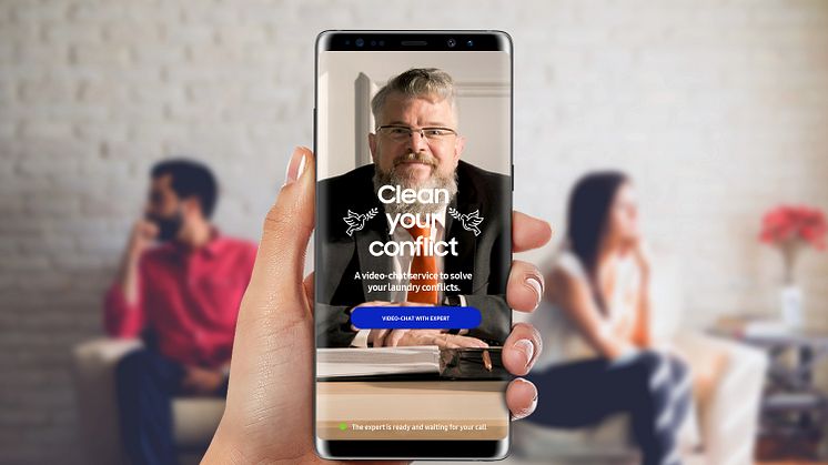 Samsung hjälper svenskarna att hantera tvättbråk med digital konfliktrådgivning