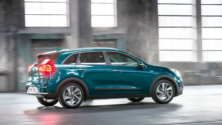 Kia Niro Hybrid, premiär på bilsalongen i Genève