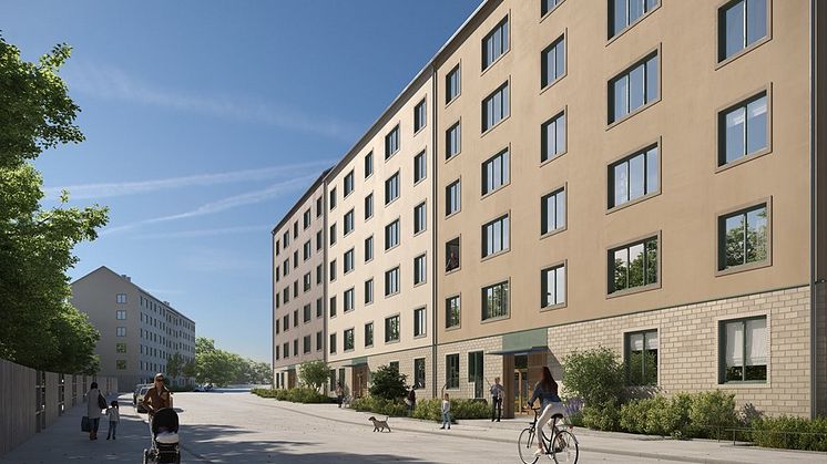 Lindbäcks bygger Stockholmshems första Stockholmshus