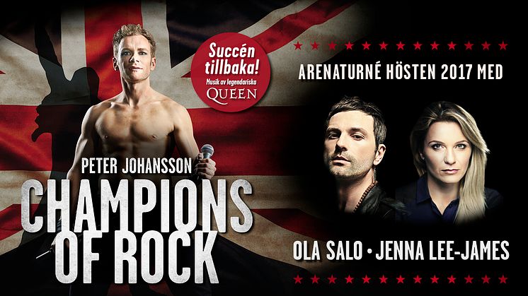 Succén “Champions of Rock” tillbaka i höst!