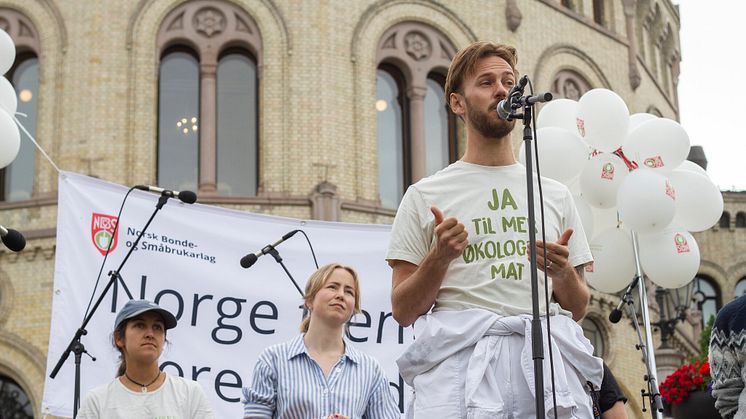 Leder i Økologisk Norge, Markus Hustad Foto: Nora May Engeseth, NBS