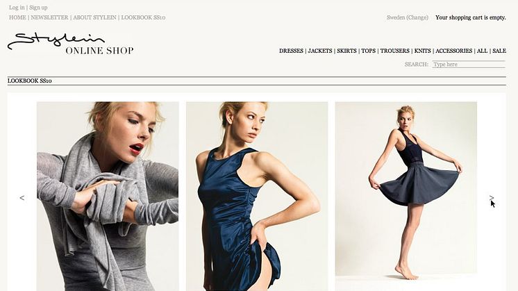 Svenska modemärket Stylein öppnar videobutik på nätet