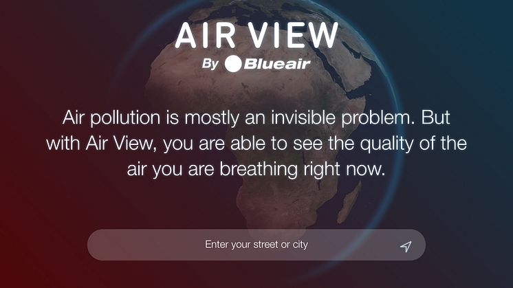 Ny tjänst synliggör vilka luftföroreningar vi andas in