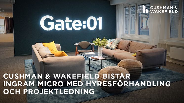 Cushman & Wakefield bistår Ingram Micro med hyresförhandling och projektledning