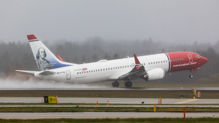 Norwegian Boeing 737 MAX