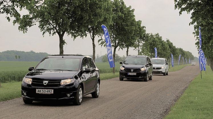 Dacia vokser mest af alle bilmærker i Danmark