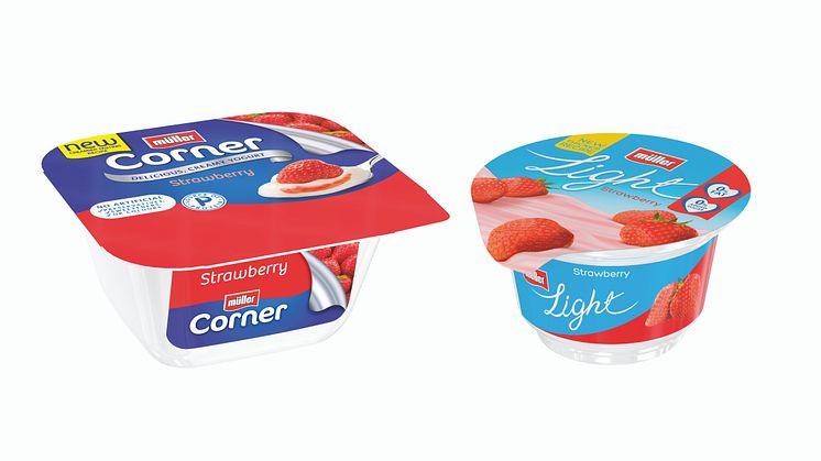 Müller revolutionises the nation's favourite yogurt brands
