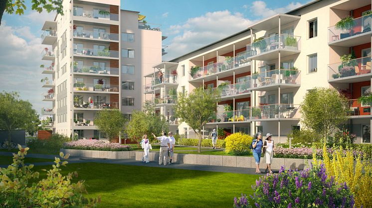 Rekord för Riksbyggens försäljning av bostadsrätter