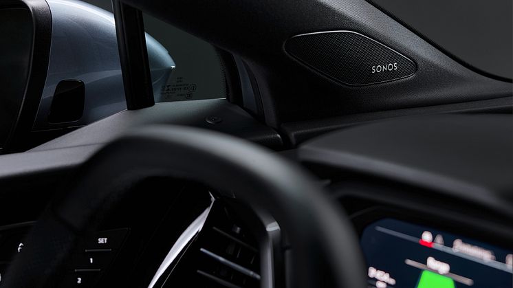 Sonos højtalere i Audis kompakte modeller