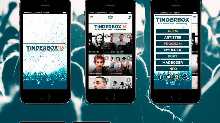 Tinderbox lancerer den officielle app for 2016