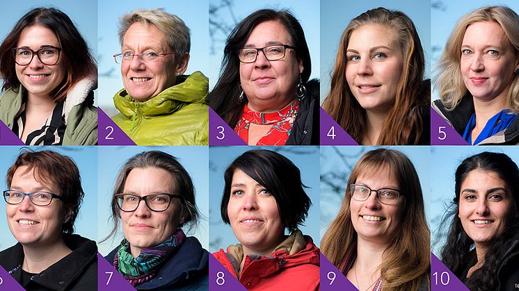 Finalisterna i Världens tuffaste jobb 2018. Fotograf: Stefan Tell