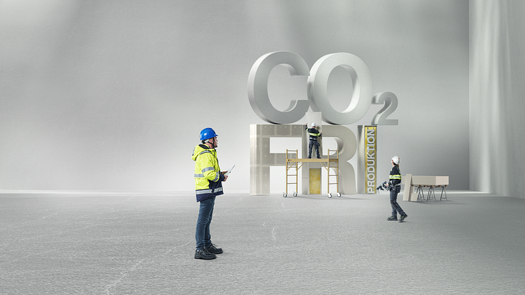 Gyproc® Klima- skivor från CO2-fri produktion