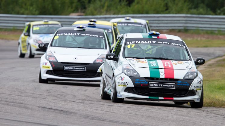 Hansson och Wernersson i Clio Cup-topp