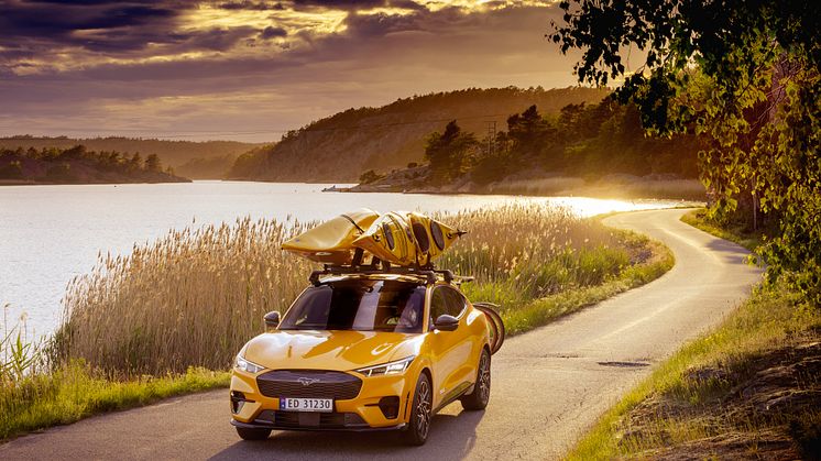 Ford setter ned modellprisene på Mustang Mach-E for å dekke den varslede momsintroduksjonen