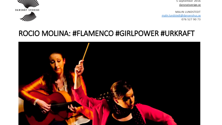 ROCIO MOLINA: #FLAMENCO #GIRLPOWER #URKRAFT