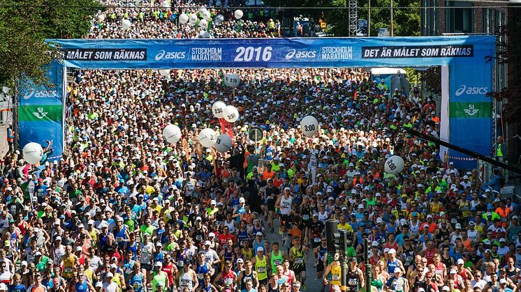 Ny bana när ASICS Stockholm Marathon firar 40
