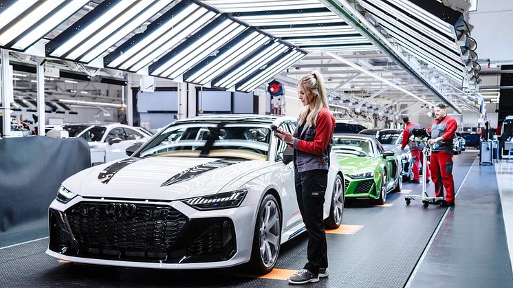 Audi RS 6 Avant GT produktion