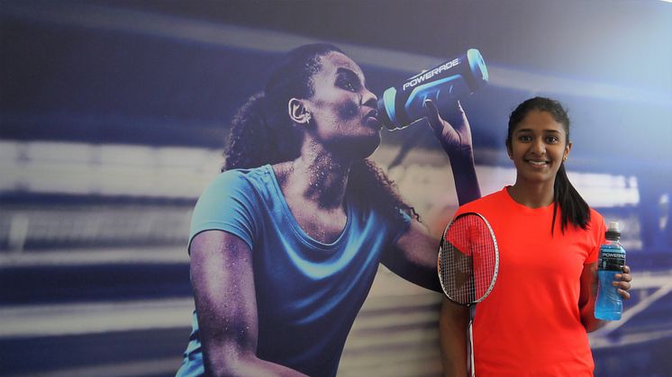 Ashwathi Pillai ny ambassadör för Powerade