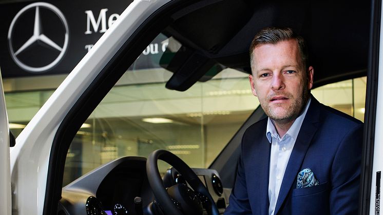 Bengt Larsson har utsetts till ny försäljningschef för Mercedes-Benz Transportbilar.