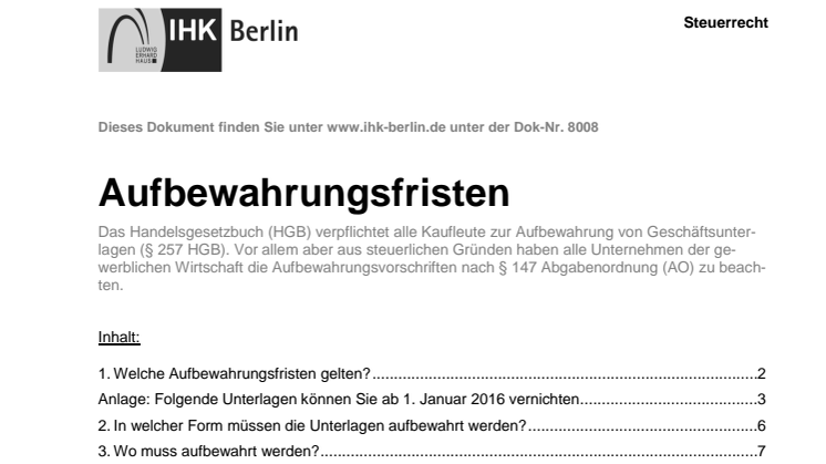 Frühjahrsputz im Aktenschrank: Aktenvernichtung 2016, was darf vernichtet werden und  und wie sind die übrigen  Unterlagen aufzubewahren?