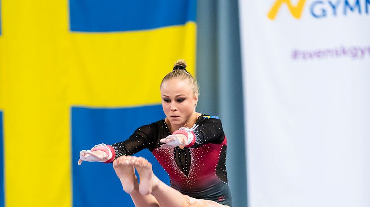 Jonna Adlerteg, SM 2018. Foto: Andreas Svensson 