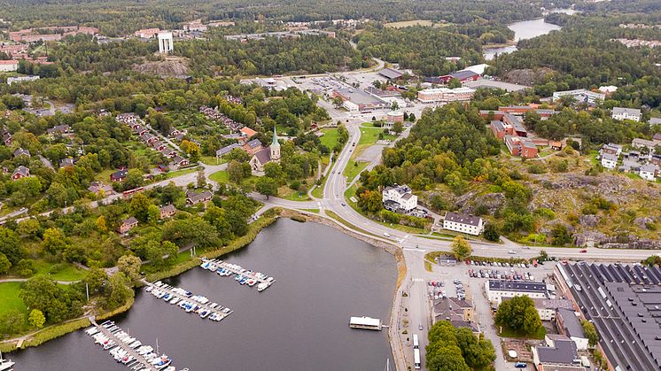 Riksbyggen säljer nybyggt på bästa terrassläge i framtidens Gustavsberg