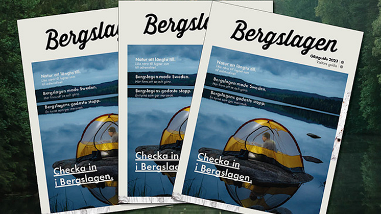 Årets Gästguide-broschyr tipsar om besöksmål i Bergslagen